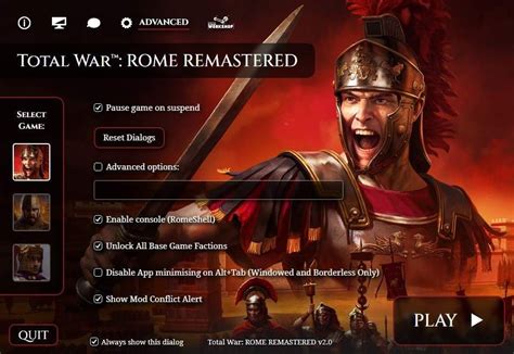 rome total war unlock all factions